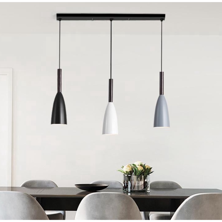 led Pendant Lamps โคมระย้า สไตล์มินิมอล โคมไฟ โคมไฟเพดาน ร้านอาหาร/บาร์ โคมไฟระย้าสร้างสรรค์