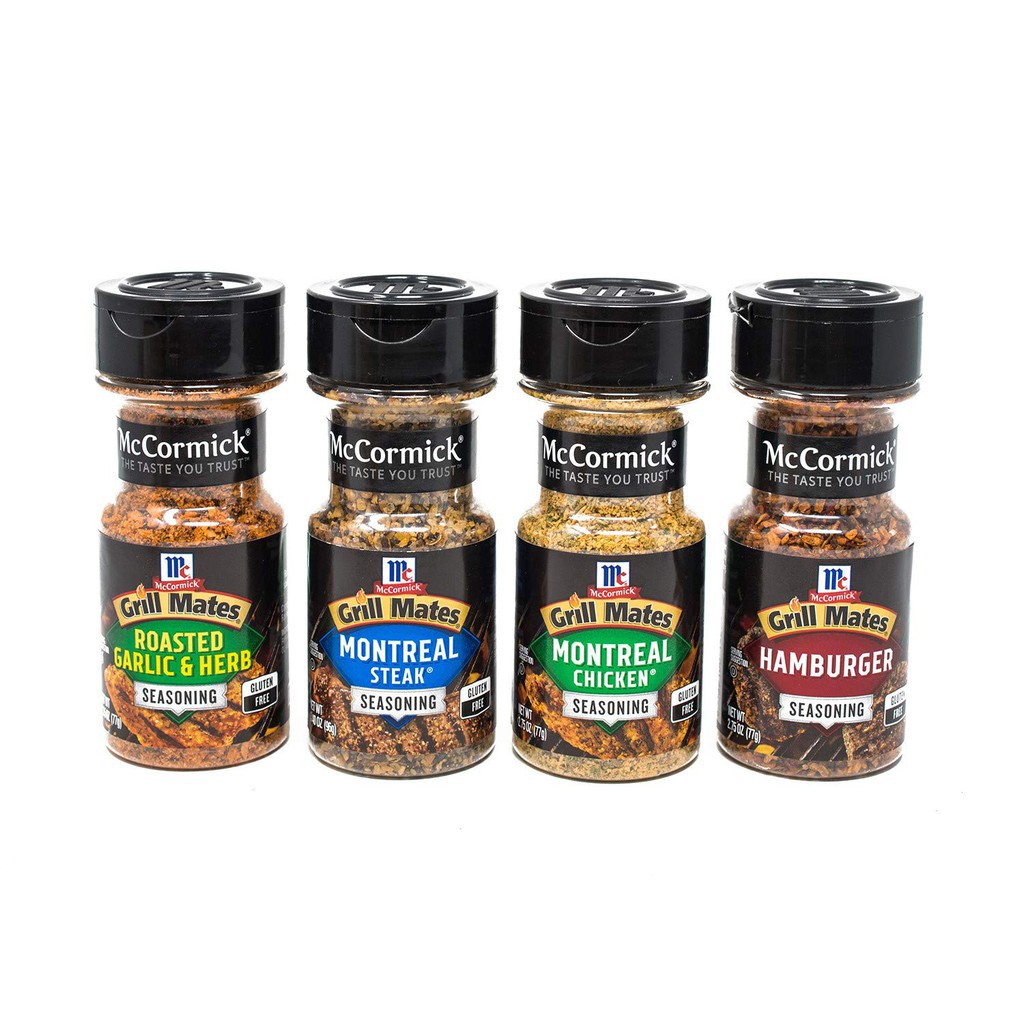 แม็คคอร์มิค กริลล์เมทส์ เครื่องปรุงMcCormick Grill Mates Spices, Everyday Grilling - Keto