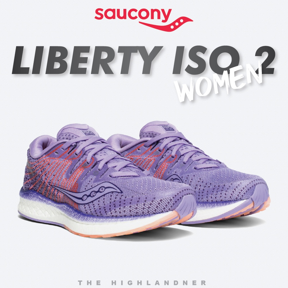 SAUCONY LIBERTY ISO 2 WOMEN ไซส์ 7.5us | รองเท้าวิ่งผู้หญิง