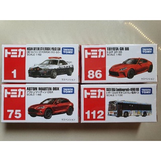 โมเดลรถเหล็ก Tomica #1 #86 #75 #112 (มี 4 ตัวเลือก)