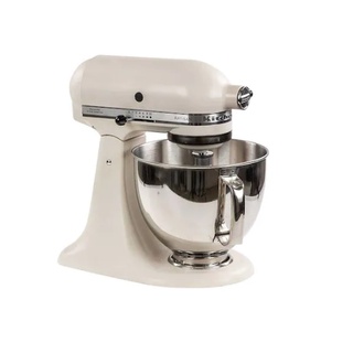 KITCHENAID เครื่องผสมอาหารแบบยกหัว สี Fresh Linen ความจุ 3 และ 5 ควอทซ์ รุ่น 5KSM175PSEFL