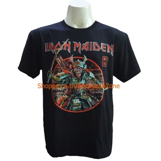 เสื้อวง IRON MAIDEN เสื้อไซส์ยุโรป ไอเอิร์นเมเดน ไอร่อน PTA1842 เสื้อวงดนตรีร็อค เดธเมทัล Rockyeah