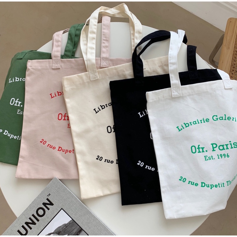 กระเป๋าผ้า Ofr. Paris 1996 มี6สี