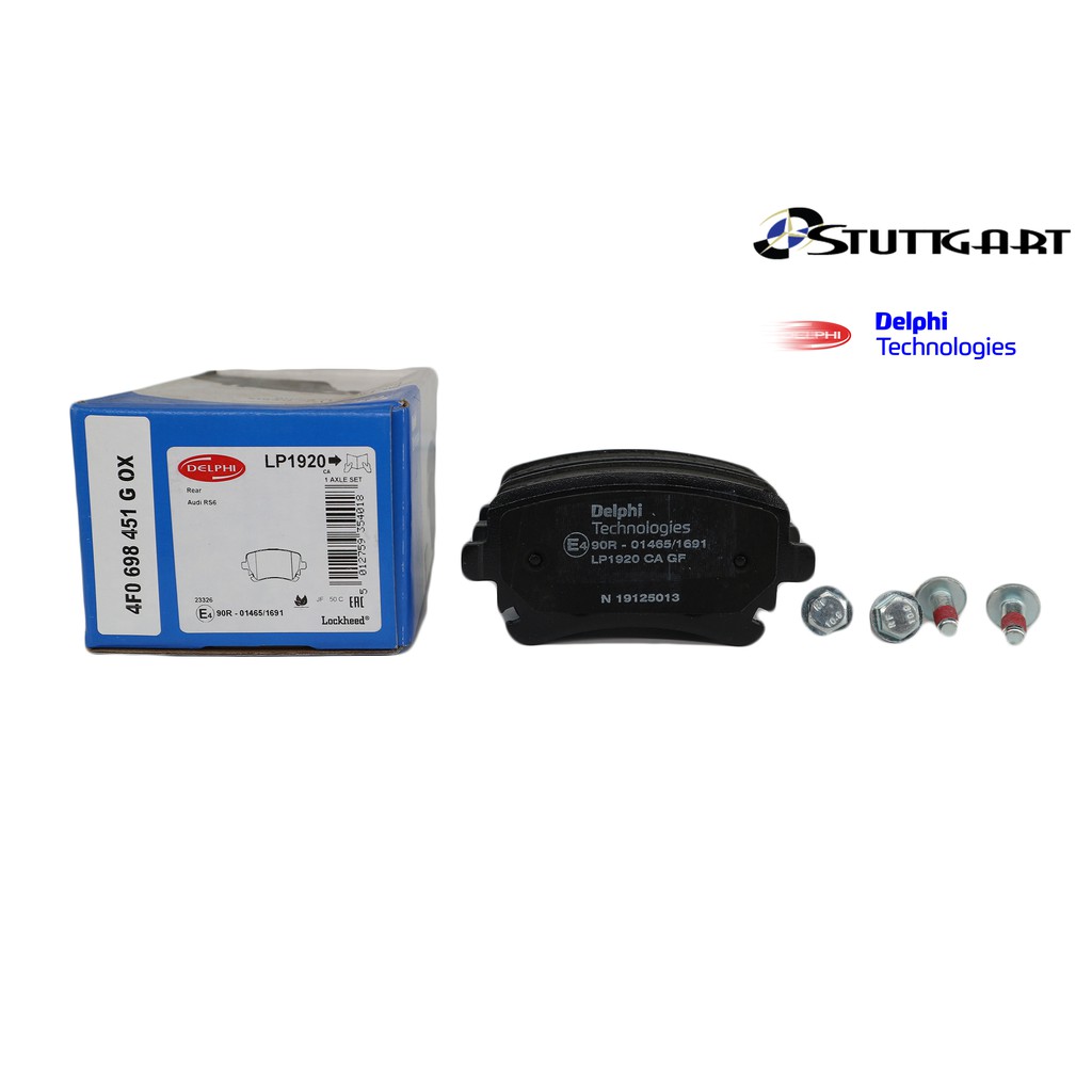 Audi A4 B7 A6 A8 ผ้าเบรคหลัง 4F0698451เอฟ 4F0698451แบรนด์ G Delphi