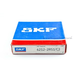 ตลับลูกปืน SKF 6212 2RS1/C3 (60-110-22) Size: 60x110x22 ลูกปืนแถวเดี่ยวร่องลึก (ลูกปืนมาตรฐานทั่วไป)