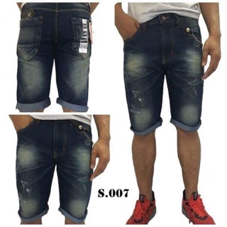 ยีนส์ขาสั้น ชาย Size  28  30  32  34  36 38 ราคา 320 บาท สินค้าทุกไซค์ พร้อมจัดส่งครับ  Idline:san_naja1988 @Shopee_TH