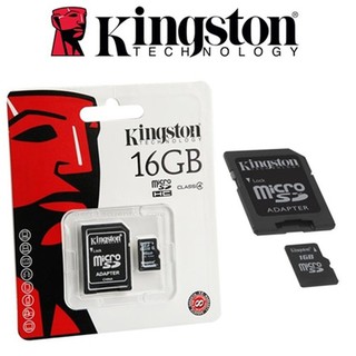 แท้ประกัน Synnex Micro SD 16GB Kingston (SDC4, Class 4)