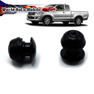 กระดุมกระจกแคป สี Black Hilux Vigo Toyota 2 ประตู ปี2004 - 2014