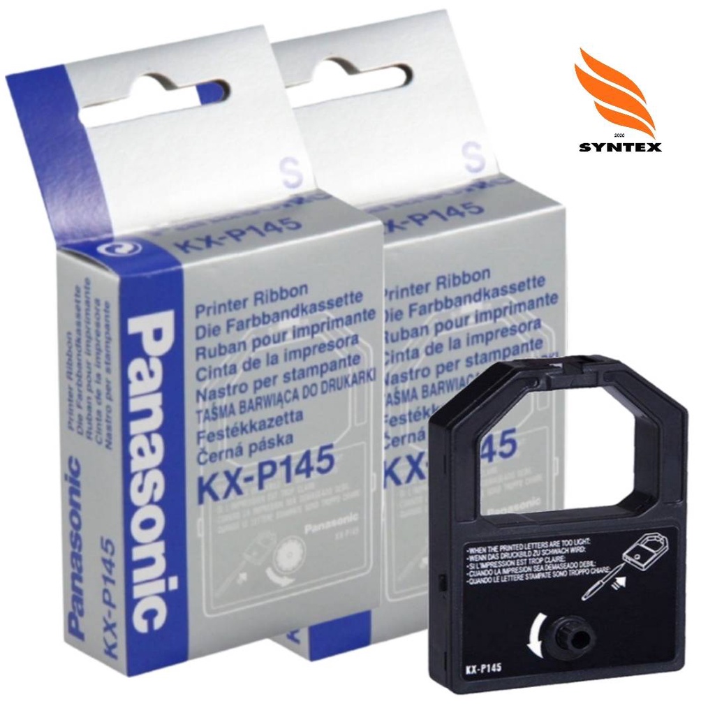 ตลับผ้าหมึกดอทเมตริกซ์ Panasonic KX-P145 * ใช้กับพริ้นเตอร์ดอทเมตริกซ์ Panasonic KX-P1123/KX-P1124/KX-P1124i/KX-P2023