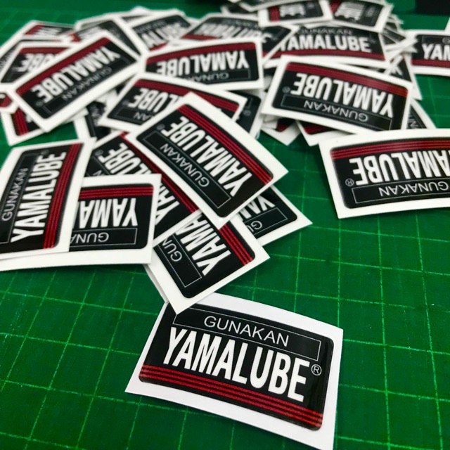 สติ๊กเกอร์ YAMALUBE ENJIN