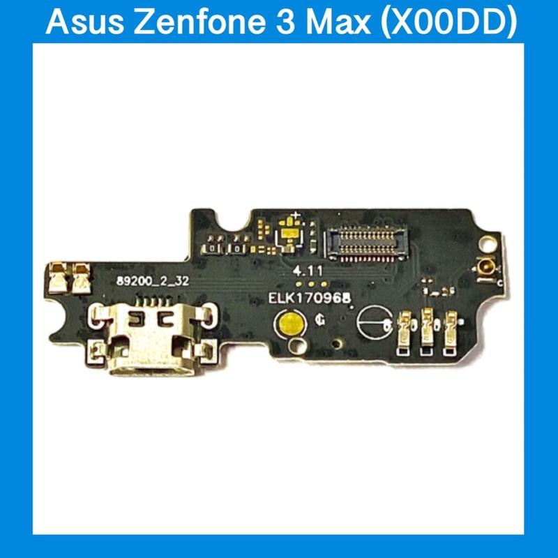 แพรก้นชาร์จ Asus Zenfone 3 Max (ZC553KL, X00DD)  |อะไหล่มือถือ