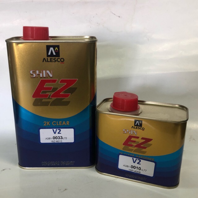 V2 (A381-0033) Medium Dry 2K Clear - - ชุด
