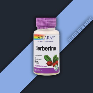 Berberine ( เบอร์แบร์ริน ) ชนิดเม็ด แคปซูล Solaray