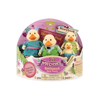 LIL WOODZEEZ DUCK FAMILY - เซ็ตตุ๊กตาครอบครัวเป็ด