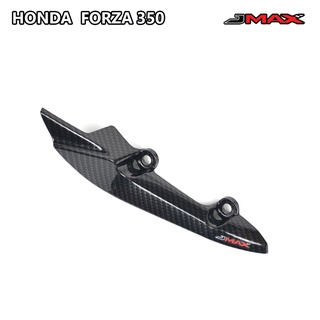 ฝาครอบกันคอท่อ ตรงรุ่น Forza 350 ปี 2020-25 ลายฟิล์มคาร์บอน …