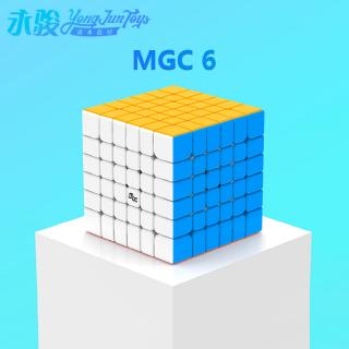 Yongjun MGC ลูกบาศก์แม่เหล็ก 6 6x6 YJ MGC 6 ลูกบาศก์ความเร็ว 6x6 รูบิค ของเล่นเพื่อการศึกษา สําหรับเด็ก