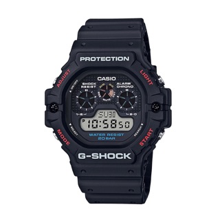 นาฬิกา G-SHOCK ของแท้ รับประกันศูนย์ รุ่น DW-5900-1A นาฬิกาดิจิตอล ตัวใหม่ล่าสุด ใส่ได้ทั้งชายและหญิง สีดำ