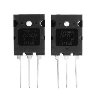 2sa1943 2sc5200 เครื่องขยายเสียง รับประกันแท้100% a1943 c5200 ทรานซิสเตอร์เครื่องขยายเสียง Transisto