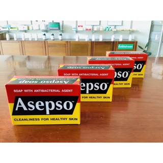 &lt;&lt;&lt; สบู่ Asepso สูตรออริจินัล น้ำหนักสุทธิ 80 กรัม [เกตุวานิชอุตสาหกรรม]