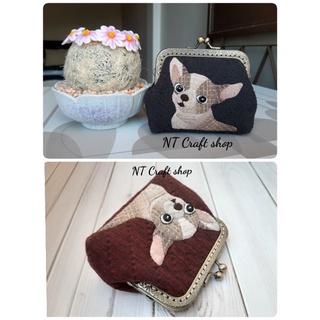 กระเป๋าปิ๊กแป๊กลาย(Chihuahua) กระเป๋าHandmade กระเป๋าPre-order