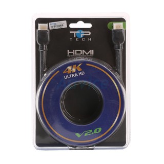 Cable HDMI 3D 4K (V.2.0) M/M (5M) TOP Tech