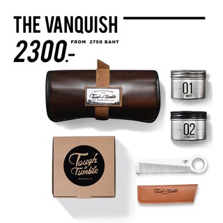 THE VANQUISH เซ็ตอุปกรณ์แต่งผมวินเทจชายทัฟแอนด์ทัมเบิล