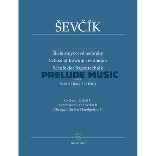 Ševcík, Otakar School of Bowing Technique op. 2 (BA9593)