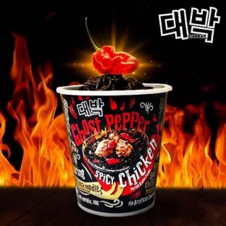 ถูกสุด❗มาม่าเผ็ดมาเลย์เซีย ghost pepper spicy chicken