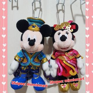 พวงกุญแจ Mickey + Minnie Mouse อีเวนท์ฉลองครบรอบ 35 ปี โตเกียวดิสนีย์รีสอร์ท (งานปี 2018) จาก Tokyo Disney Resort