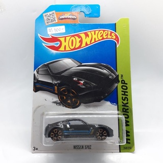 รถเหล็ก Hotwheels NISSAN 370Z สีดำ (ib21)