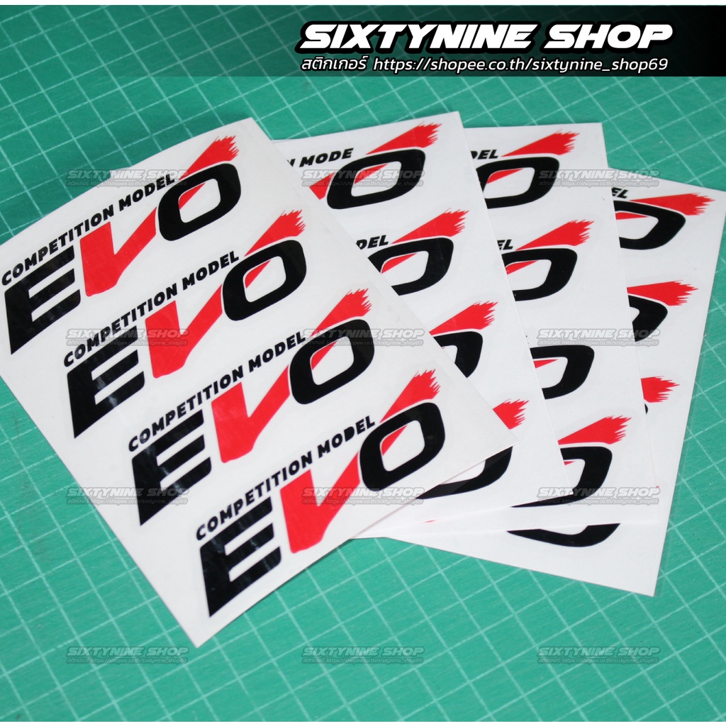 EVO สติกเกอร์ติกล้อEVO สติกเกอร์ติกล้อEVO ล้อสติกเกอร์ vinilo llantas Moto Evo
