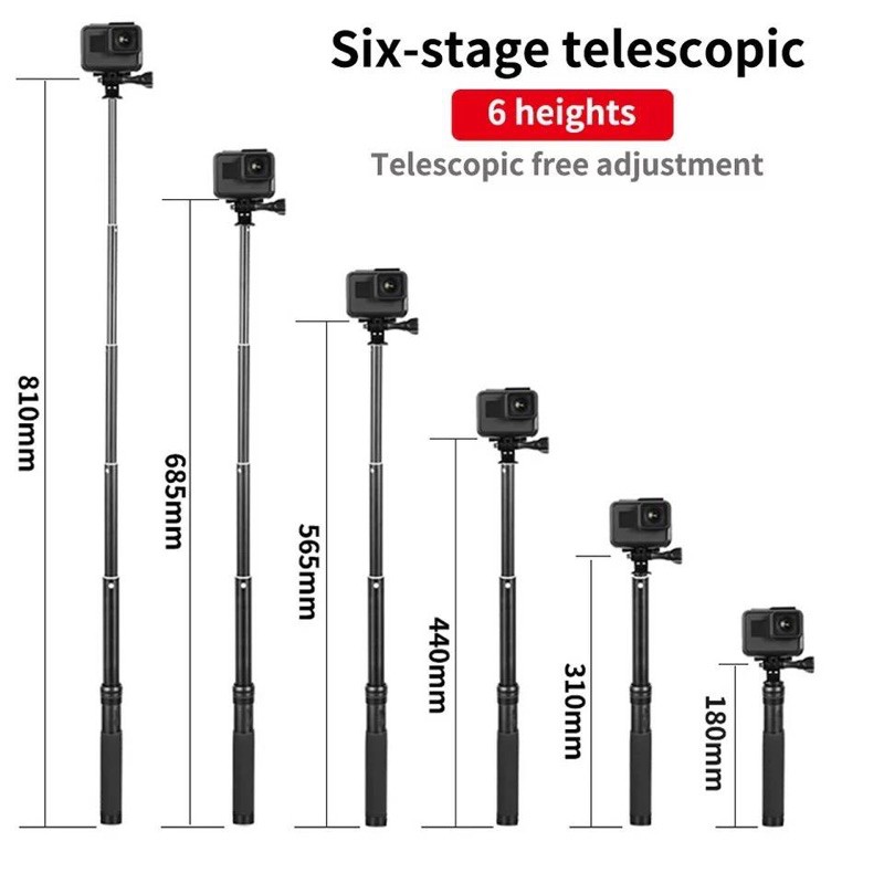 ไม้เซลฟี่ ยืดได้ สายคล้องมือ instra 360 gopro action camera