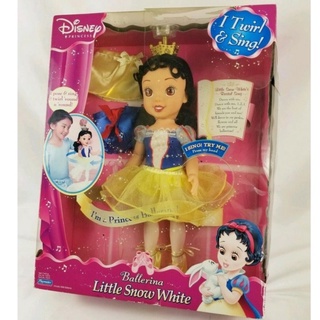 2006 FIRST DISNEY PRINCESS LITTLE SNOW WHITE TODDLER DOLL TWIRL SING BALLERINA ตุ๊กตา สโนไวท์ บัลเลห์