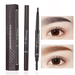 Sale!!!ดินสอเขียนคิ้วรุ่นใหม่ กันน้ำ Double eyebrow pencil