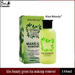 kiss beauty green tea makeup remover น้ำยาล้างเครื่องสำอางค์