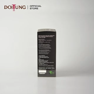 DoiTung Coffee Bean - Peaberry Dark Roast (200 g.) กาแฟ คั่ว เมล็ด พีเบอร์รี่ ดาร์ก โรสต์ ดอยตุง