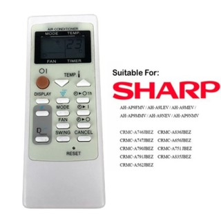 ใหม่ รีโมตเครื่องปรับอากาศ A/C สําหรับ Sharp CRMC-A751JBEZ Fernbedienung