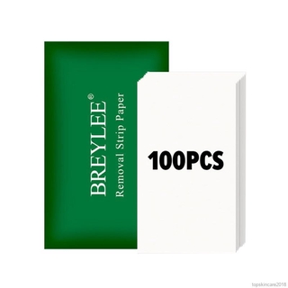 Breylee กระดาษลอกสิวเสี้ยน 100 ชิ้น