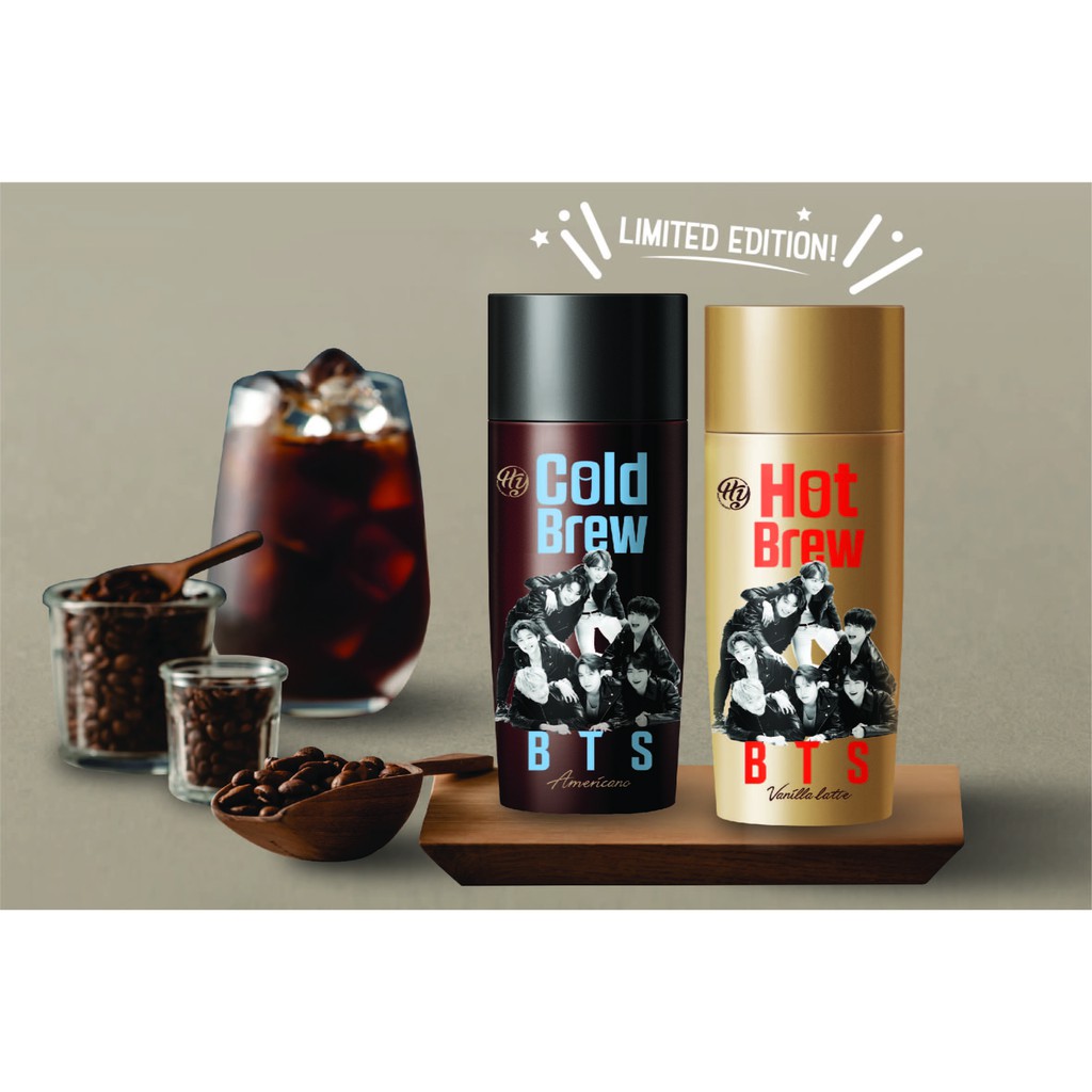 Bts Hy Coffee Cold Brew Americano Hot Brew Vanilla Latte 270ml à¸£à¸²à¸„à¸²à¸— à¸