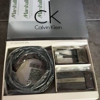 CALVIN KLEIN REAL LEATHER BELT VALUE PACK Limited Edition