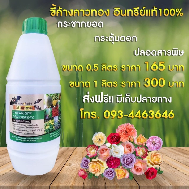 🦇🌈ขี้ค้างคาวทอง พ่นแล้วเห็นผลจริง เขียวสมบูรณ์ รับรองไม่ผิดหวัง