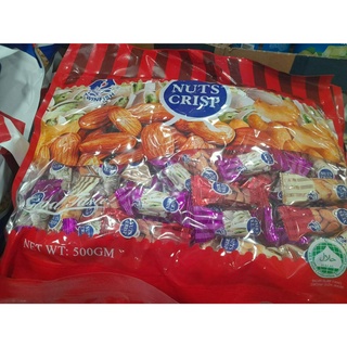 Nut crisp ถั่วตุ๊บตั๊บ ถั่วอัดแท่ง มี 2 ขนาด