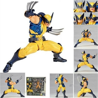 Kaiyodo Revoltech Amazing Yamaguchi Wolverine Marvel X Men Figure Toy PVC Box