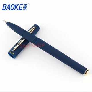 ปากกาเจล ยี่ห้อBAOKE รุ่นPC1848 ขนาดเส้น 1.0 mm หมึกสีน้ำเงิน /ดำ/แดง มีปลอกด้ามยาง(ราคาต่อกล่อง/12ด้าม)#ปากกาเจล