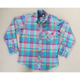 เสื้อเชิ๊ต Wrangler cowboy U.S.A Size L (I1860)