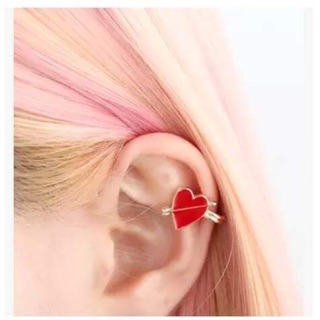 heart ear cuff คัฟหนีบหู