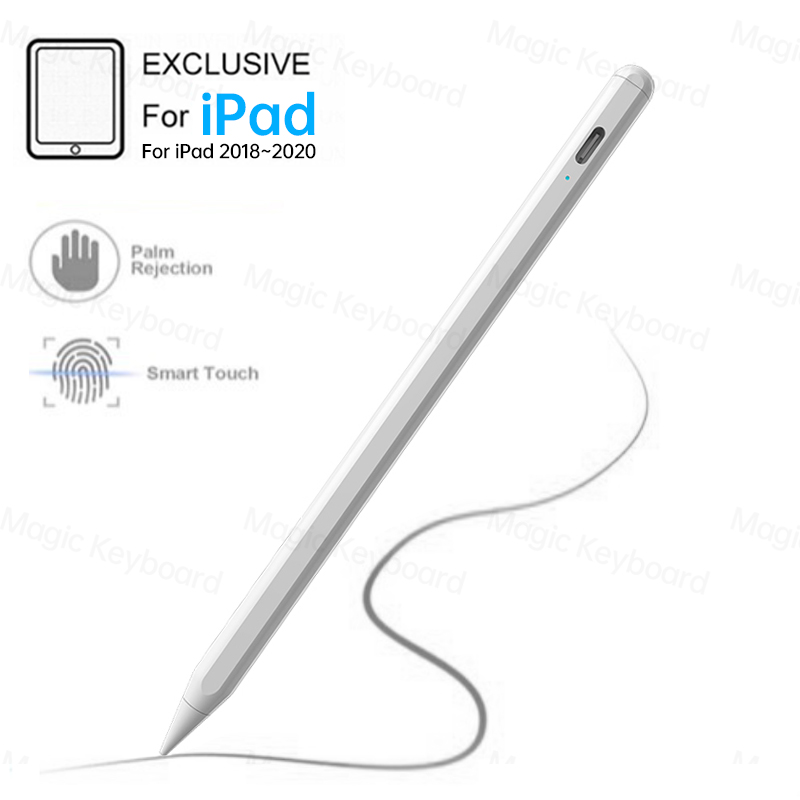 For Apple IPad Pencil Screen Protectors Stylus Pen with Palm Rejection