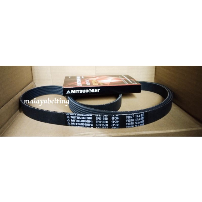 PEUGEOT 206 1.6 / BMW ( E36 /M50 ) BMW ( 325i / 525i ) 24V ( 6PK1560 ) FAN BELT MITSUBOSHI