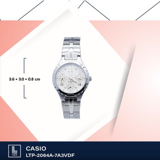 นาฬิกาข้อมือ casio รุ่น LTP-2064A-7A3VDF