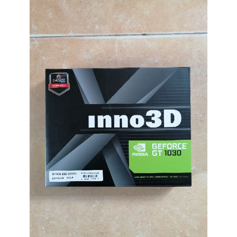 INNO3D​ GT 1030 2GB GDDR​ 5​ ของใหม่